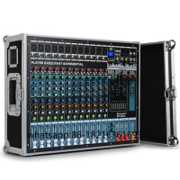 EP8-12 mixer with power amplifier, all-in-one air box, 24 effects, Bluetooth performance, wedding sound.