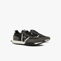【LACOSTE】男鞋-L-Spin 豪華 3.0 運動休閒鞋(深綠/黑配色)