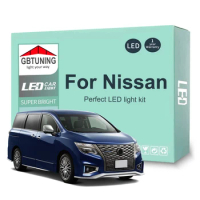 LED Interior Light Kit For Nissan Cube Serena C25 C26 C27 Quest Elgrand E50 E51 E52 NV200 NV250 NV300 NV350 NV3500 Canbus Lamp