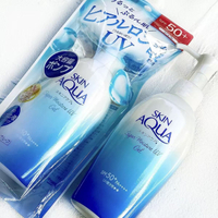 ครีมกันแดดโรโต้จากญี่ปุ่น skin aqua ให้ความชุ่มชื้นเป็นพิเศษ SPF50 โลชั่นกันแดด UV เจลสดชื่น 140ML-