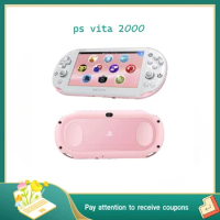 Refurbished PSVITA 2000 Handheld Game Console PS Vita 2000 Unlocked PKGj Store &amp; Adrenaline PS Vita Slim 5" OLED Touchscreen psv