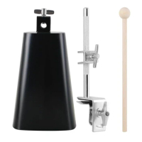 Cowbell Clamp Cowbell Mount with Drum for Adjustment Cowbell Holder Percussions Cowbell Bracket Cowb