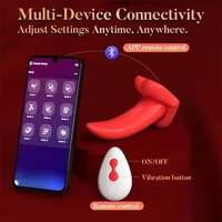 APP Remote Control Lidah Buatan Menjelat Mainan Dewasa Wanita 9 Frekuensi