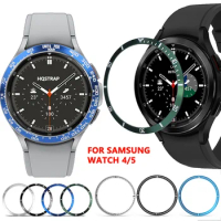 Stainless Steel Bezel for Samsung Watch 4 Classic 46mm Metal Rings for Samsung Galaxy Watch4 5 6 44mm Watch Accessories