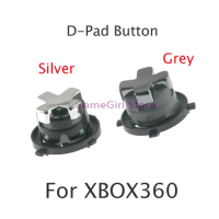 1pc For XBOX360 Wireless Controller Chrome Silver Grey With Black Base Transforming Rotating Dpad D-Pad Cross Button