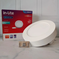 DOWNLIGHT LAMPU PLAFON BULAT 12 WATT INLITE / LED PANEL OUTBOW 12 WATT