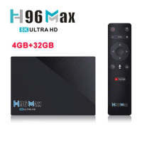 H96 MAX RK3566 Smart TV Box Android 11 8GB RAM 64GB 4GB 32GB Support 1080p 8K 24fps Media Player H96max 8K TV Box