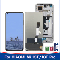 6.67'' AAA+ Display For Xiaomi Mi 10T Pro 5G LCD Touch Screen Digitizer Assembly For Xiaomi Mi 10T Mi10T For Redmi K30S Lcd