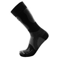EGXtech《8字型》P84 CREW 長筒機能運動襪(黑L/M)2雙組