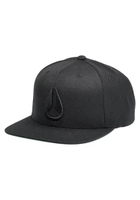 NIXON HAT-NOLAN STARTER HAT BLACK/BLACK-C1990004