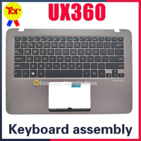 KEFU UX360U For ASUS Laptop Keyboard UX360UA UX360C UX360CA UX360UAK UX360CAK Q324UA Original Keyboard Palmrest C Shell Assembly