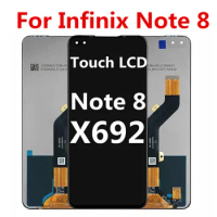 6.95'' Original LCD For Infinix Note 8 X692 Display Touch Screen Digitizer Assembly Replacement Phone Repair Parts 100% Tested
