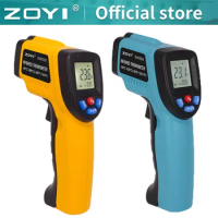 Infrared Thermometer , Handheld Heat Temperature For Cooking Tester, Pizza Oven, Grill &amp; Engine - Laser Surface Temp Read