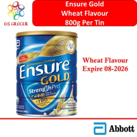 NEW Ensure Gold Adult Complete Nutrition Wheat Flavour 800g Expire 08-2026
