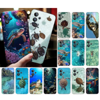 Turtle Phone Case for OPPO Realme 10 Pro Plus 9 8 7 6 Pro 6i GT 2 Pro X2 Pro C21Y C11 X3 SuperZoom GT Master