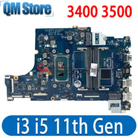 LA-K032P with i3-1115G4/i5-1135G7 CPU Laptop Motherboard For Dell VOSTRO 3400 3500 Inspiron 3501 Notebook Mainboard 100% Tested