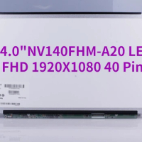 NV140FHM-A20 LED Screen NV140FHM A20 Matrix voor Laptop 14.0"FHD 1920X1080 40 Pin LCD Display monitor vervanging