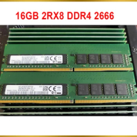 1 PCS For Lenovo RAM 16G 16GB 2RX8 DDR4 2666 PC4-2666V ECC UDIMM Memory 4ZC7A08699 01KR360