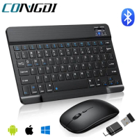 Ultra-Slim Bluetooth-compatible Keyboard Portable Mini Wireless Keyboard for iPad iPhone Tablet Phone Smartphone iOS Android Win
