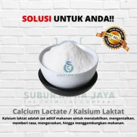 Kalsium Laktat / Calcium Lactate / Calsium Lactate Food Grade 1 Kg