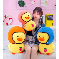 Gấu bông vịt đội nón bảo hiểm (25cm---40cm) Thú bông vịt nón bảo hiểm vải miniso siêu mịn, hàng loại