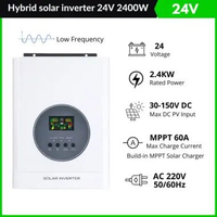 Inverter Hybrid Low Frequency 12V 1200W 1800W & 24V 2400W 3600W Built-in Charger MPPT 80A LF 24 - 2.