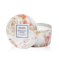 Voluspa - 兩個燈芯錫芳香蠟燭  - Bergamot Rose