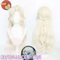 Necromancer Cosplay Wig Game Identity V Photographer Cosplay Necromancer Wig 80cm Long Gold Cosplay Wig CoCos