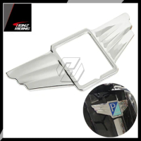 For Piaggio Vespa Super Sport 2010-2014 Super 300 Motorcycle Chrome Wings Logo Trim