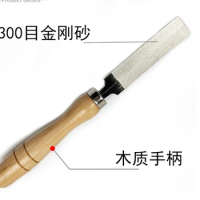 rhombus flat diamond sawing file Woodworking garden saw jointer trimming hand tool NO.D0923