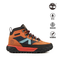 【Timberland】男款鐵鏽色磨砂革GreenStride™ Motion 6 中筒防水健行鞋(A67M8F13)