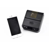 PTP-III 80mm mobile mini printer bluetooth thermal printer module with Android smartphone