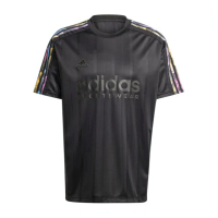 【adidas 愛迪達】M Tiro Tee Q2 男 短袖 上衣 運動 訓練 休閒 寬鬆 夏季 穿搭 舒適 黑(IP3786)