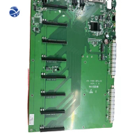Yun Yi AX X99 Motherboard Dual CPU LGA 2011-3 6 PCIE DDR4 ECC REG RAM E5 V3 V4 CPU 70mm Spacing Server Mainboard for ALEO