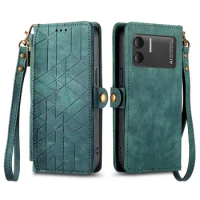 For Oppo REALME 11 Pro Plus GT5 11X C30 C20 Narzo 30 Case Faux Suede Marble Leather Wallet V20 C11 Cases Anti-fall Flip Cover