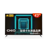 【CHIQ 啟客】43型Google認證4K HDR連網液晶顯示器只送不裝(CQ-43AF7P9)