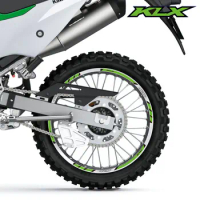 Hot sell Motorcycle Wheel Sticker Decal Reflective Rim For KAWASAKI KLX250 KLX250S KLX250R KLX 250 2