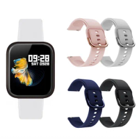 20mm strap For P70 P80 smart watch strap ladies men sports strap silicone bracelet suitable for SG2 fashion wristband
