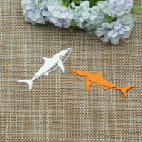 The Vivid Shark Metal Cutting Dies Scrapbooking Fish Pattern Paper Cutter Mold For DIY Clipart Embossing Photo Album Decoration