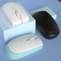 藍芽滑鼠 無線滑鼠 可充電無線滑鼠 靜音無聲筆記本電腦台式家用辦公游戲適用蘋果華為聯想惠普男女生通用 藍芽雙模無限滑鼠『cyd8983』