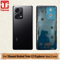 Original For Xiaomi Redmi Note 12 Discovery Back Cover Rear Housing Case For Xiaomi Redmi Note 12 Explorer Back Cover Replace