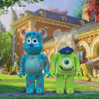 [ZEVER] Monster Inc - Bearbrick 400% | Replica (Grade A) Bearbrick Medicom Toy | PVC / ABS Model Fig
