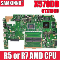 SAMXINNO X570DD Notebook Mainboard ASUS TUF X570ZD YX570ZD YX570DD X570D X570Z X570 Laptop Motherboard AMD R5 R7 CPU GTX1050