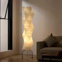 Designer Akari Noguchi Yong Floor Lamp Rice Paper Stand Light Living Room Bedroom