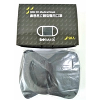 現貨 撞色 BNN 鼻恩恩 ML MM 成人 加大 3D 立體 口罩 盒裝 50入 無鼻壓 耳掛