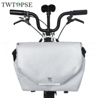 TWTOPSE Bike Bicycle City Messenger 2.0 S Bag For Brompton Folding Bike Bicycle 3SIXTY PIKES Fit 3 Holes DAHON Terns Laptop Bags