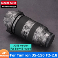 For Tamron 35-150mm F2-2.8 A058 For Sony E Mount Decal Skin Camera Lens Sticker Vinyl Wrap Film 35-150 2-2.8 F/2-2.8 Di III VXD
