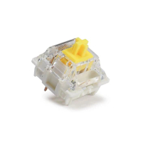 Gateron G Pro 3.0 Yellow Switches 35 PCS Linear Pre-lubed SMD Supported one staged spring
