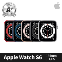 Apple A 級福利品 Apple Watch S6 GPS 44mm 鋁金屬錶殼(副廠配件/錶帶顏色隨機)