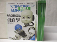 【書寶二手書T7／雜誌期刊_ETF】科學人_194~202期間_9本合售_好奇機器人能自學